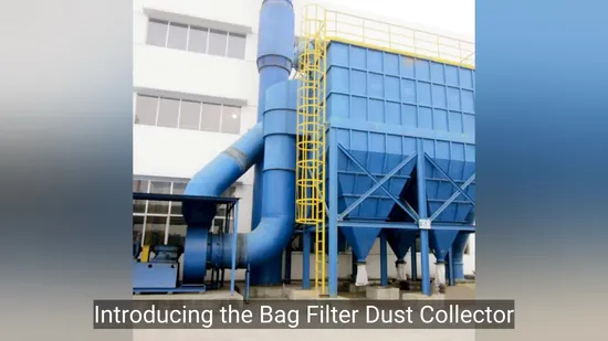 Bag Filter Dust Collector Air Cleaning Equipment Industrial Dust Collector